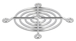 DELOCK σχάρα για 60mm ανεμιστήρα 67305, μεταλλική, ασημί