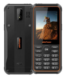 ULEFONE κινητό τηλέφωνο Armor Mini 3, IP68, 2.8", dual SIM, μαύρο