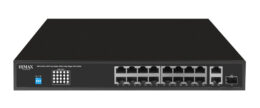 HIMAX PoE switch PS11602FE-L, 16x Ethernet PoE/2x Ethernet/2x SFP θύρες, έως 1000Mbps