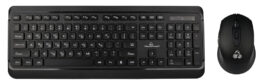 POWERTECH set ποντίκι & πληκτρολόγιο PT-1060, ασύρματο, 1600DPI, μαύρο