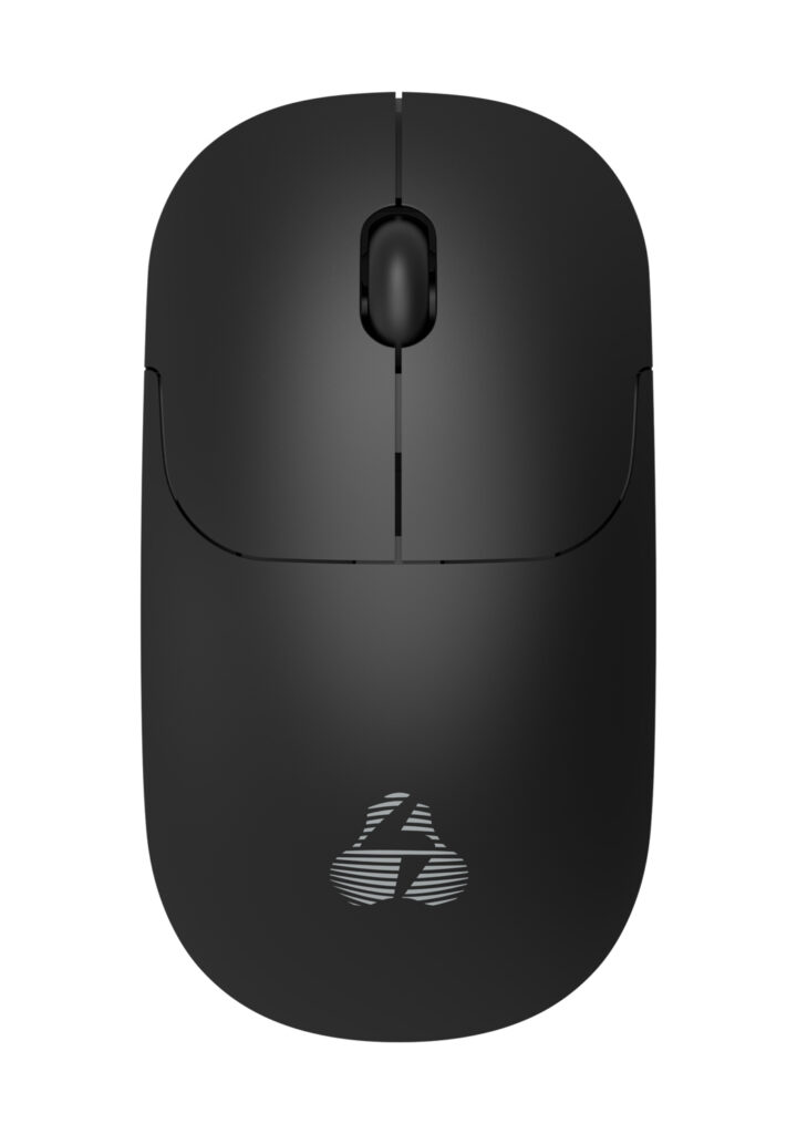 POWERTECH ασύρματο ποντίκι PT-1183, USB δέκτης, 1000DPI, μαύρο