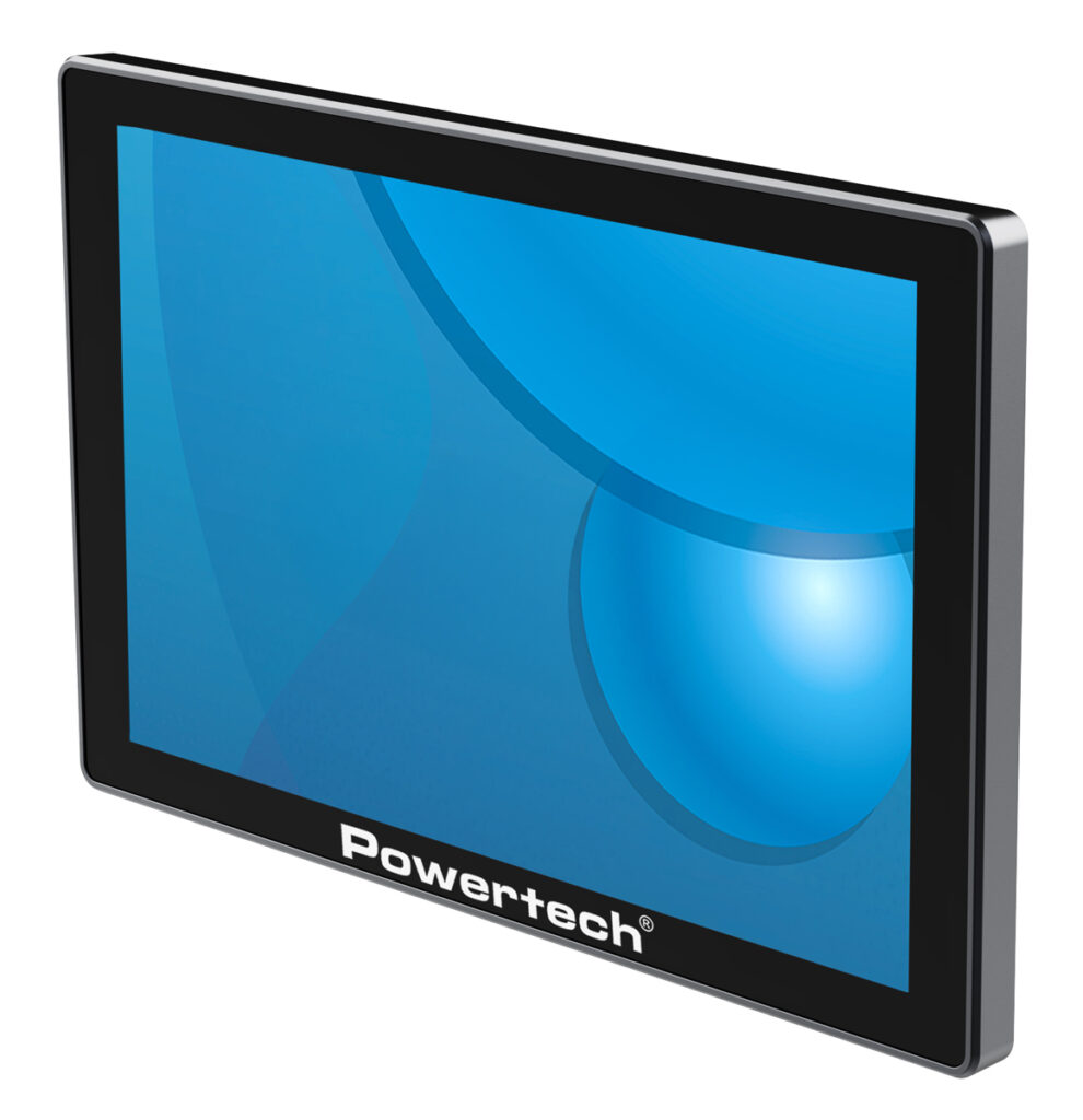 POWERTECH οθόνη αφής για σύστημα POS PT-1514, 10.1" 1024x600 LCD, HDMI, μαύρη