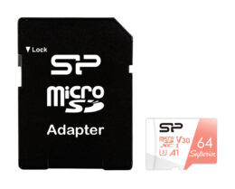 SILICON POWER κάρτα μνήμης microSDXC Superior, 64GB, C10 UHS-I U3 A1 V30