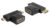 DELOCK αντάπτορας HDMI σε HDMI mini & micro 65446, gold plated, μαύρος, 65446