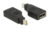 DELOCK αντάπτορας mini DisplayPort (M) σε DisplayPort (F) 65626, 4K, 90°, 65626