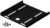 GOOBAY tray Μετατροπής από 3.5″ σε 2.5″, μεταλλικό, μαύρο, 93990