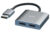 POWERTECH splitter DisplayPort σε 2x DisplayPort CAB-DP068, 4K/60Hz, γκρι, CAB-DP068