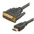 POWERTECH καλώδιο HDMI σε DVI 24+1 CAB-H046, Dual Link, 10m, μαύρο, CAB-H046