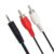 POWERTECH καλώδιο 3.5mm σε 2x RCA CAB-R008, 3m, μαύρο, CAB-R008