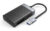 ORICO card reader CL4T-A3 για Micro SD/SD/CF/MS, USB 3.0, μαύρο, CL4T-A3-BK-BP