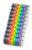 POWERTECH Clip αρίθμησης καλωδίου Νο 0-9, Color, 10τεμ., CLIP-001