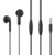 CELEBRAT earphones με μικρόφωνο G8, 3.5mm, 1.2m, μαύρα, G8-BK