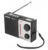 HMIK φορητό ραδιόφωνο & ηχείο MK-918 με φακό, USB/TF/AUX, μαύρο, LXMK918C