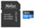 NETAC κάρτα μνήμης MicroSDHC P500 Standard, 16GB, 90MB/s, Class 10, NT02P500STN-016G-R