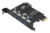 ORICO κάρτα επέκτασης PCI-e σε 4x USB3.0 PME-4U, 5Gbps, PME-4U