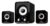 POWERTECH ηχεία Essential sound PT-843, 2.1, 5W + 2x 3W, 3.5mm, μαύρα, PT-843