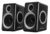 POWERTECH ηχεία Premium sound PT-972, 2x 3W RMS, 3.5mm, μαύρα, PT-972