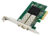 POWERTECH κάρτα επέκτασης PCIe σε Dual SFP ST722, 1000Mbps, JL82576EB, ST722